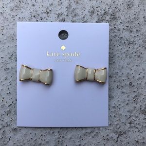 Kate spade bow earrings